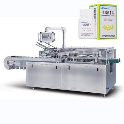 Máquina de embalagem em caixas automática completa