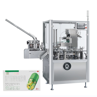 Máquina de embalagem automática vertical para comprimidos farmacêuticos cápsulas Softgel Blister