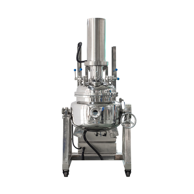 Homogeneizador de alta qualidade 50 100 200 litros loção de creme cosmético misturador de emulsificantes homogeneizantes a vácuo