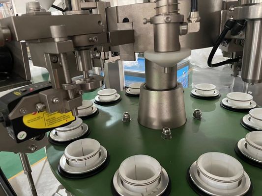 Máquina automática de preenchimento e vedação de tubos de alumínio Máquina de vedação de tubos metálicos