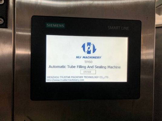 Máquina de creme cosmética de alumínio de enchimento e de selagem do tubo plástico macio automático da máquina do tubo de dentífrico do tubo de enchimento