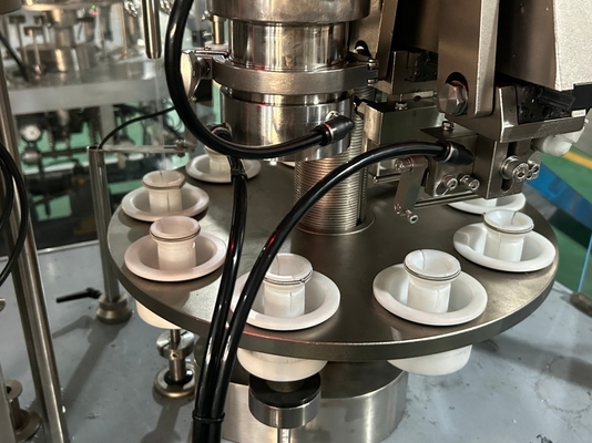 Máquina automática de preenchimento e vedação de pasta de dentes cosmética