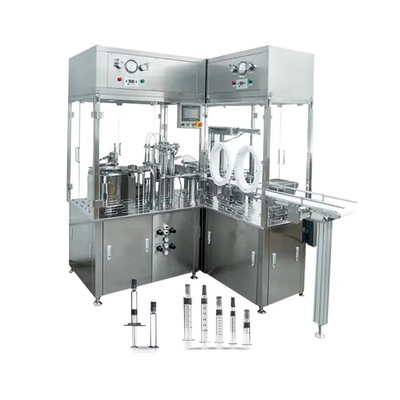 Máquina automática de enchimento de seringa de vidro Máquina de enchimento de seringa de gel de ácido hialurónico