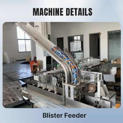 Máquina automática de embalagem de produtos farmacêuticos 80 caixas/min