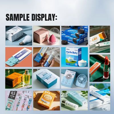 Máquina Automática de Encaixotamento para Pharma, Alimentos e Bebidas - 80 Caixas/Min