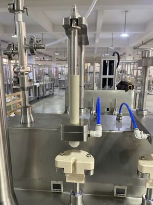 Máquina de preenchimento semi- automática de 2 ml de gel de alta viscosidade de creme de pasta pneumática