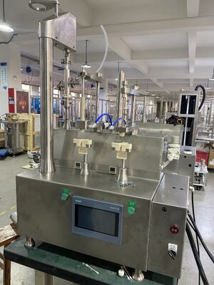 Máquina de preenchimento semi- automática de 2 ml de gel de alta viscosidade de creme de pasta pneumática