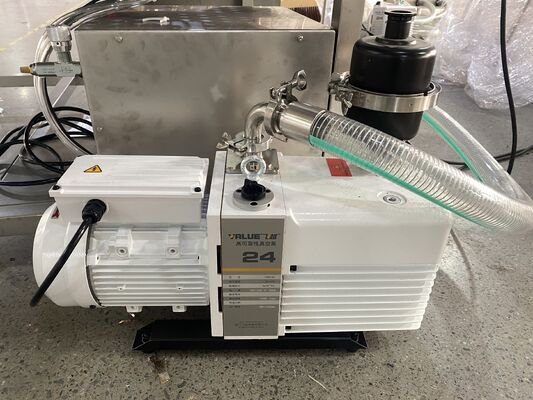 Máquina de enchimento de frascos e seringas pré-carregadas com fluxo laminar