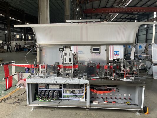Máquina automática de embalagem de tecidos úmidos de folha única 3/4 de vedação lateral Máquina de embalagem de saquetes para hotel