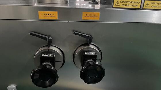 Máquina automática de preenchimento e vedação de tubos de pasta de dentes laminada de alta velocidade