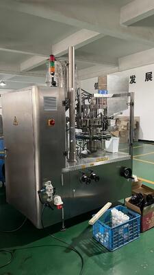 Máquina automática de preenchimento e vedação de tubos de pasta de dentes laminada de alta velocidade