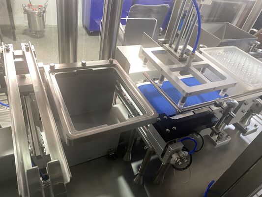Fully Automatic Collagen Hyaluronic Acid Water Light Needle Pre-Filled Glass Syringe Vacuum Filling and Stoppering Machine
