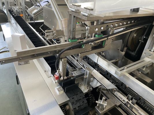 Caixa de papel de embalagem automática máquina de embalagem automática para tubos cosméticos garrafas frascos