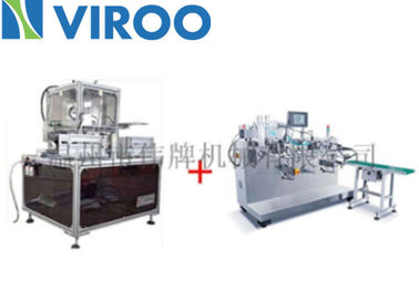 Máquina facial semi automática da dobradura da máscara, máquina da fabricação da máscara
