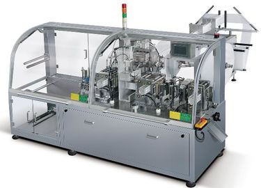 A desgerminação horizontal das almofadas do álcool limpa a máquina de embalagem, máquina de empacotamento molhada das limpezas