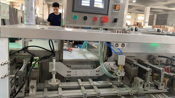 Máquina de enchimento facial da máscara de Min Semi Auto Flat Bags de 60 sacos para cosméticos