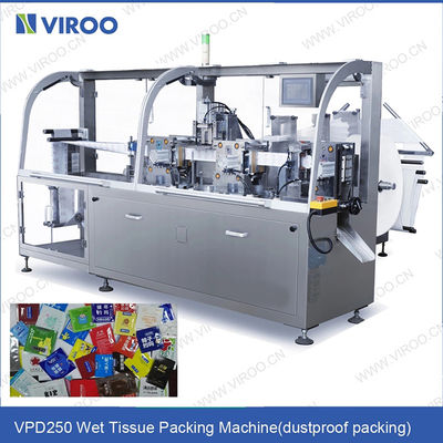 120bags/Min Packing Alcohol Pad Wet limpa a máquina