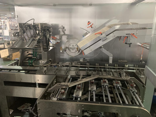 A linha de encadernação da medicina do PLC bloqueou a máquina de encadernação contínua da porta