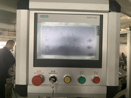 O PLC automático da máquina de embalagem da caixa de AISI 304 controlou 120 caixas/minuto