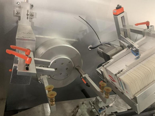 O PLC automático da máquina de embalagem da caixa de AISI 304 controlou 120 caixas/minuto