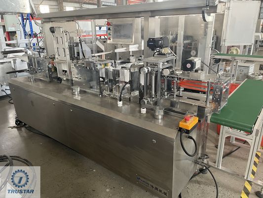 Limpezas molhadas da almofada do álcool que fazem a aparência dos bens do painel de toque do PLC da máquina
