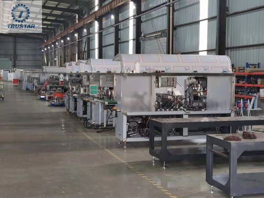 Limpezas da limpeza da lente dos vidros que embalam horizontal automático da máquina de enchimento