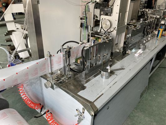 Único tecido molhado que faz a máquina que dobra as limpezas molhadas 130bags/Min
