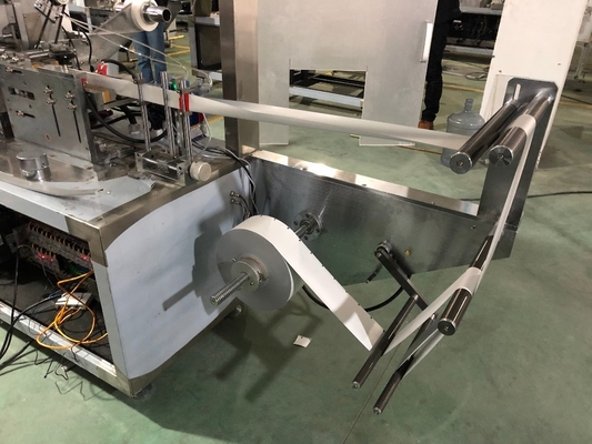Tecido molhado horizontal que faz a máquina/restaurante linha de produção molhada das limpezas
