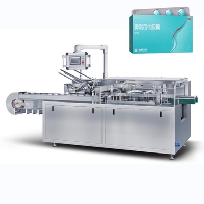 Máquina automática de embalagem de produtos farmacêuticos 80 caixas/min