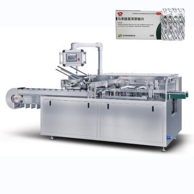 Máquina automática de embalagem de comprimidos horizontais, cápsulas e caixas de cartão