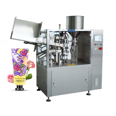 Máquina automática de enchimento de tubos de plástico para pasta de dentes de pomada de creme