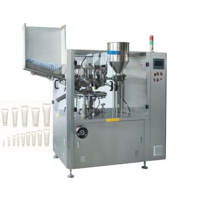 Máquina automática de enchimento de tubos de laminado de vaselina de creme de cola de pasta de dentes