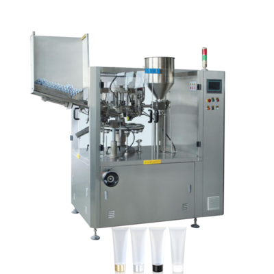 Máquina Automática de Enchimento e Selagem de Tubos Plásticos para Cosméticos/Creme para as Mãos/Gel Higienizante/Creme Dental/Pomada Máquina de Embalagem de Tubos Laminados