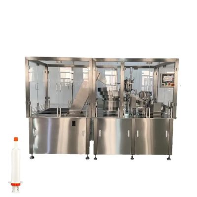 Máquina de enchimento de seringa volumétrica industrial para pomada e líquido viscoso