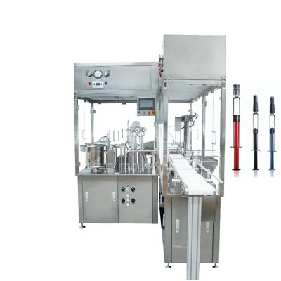 Máquina automática de enchimento de seringas e enchimento de ácido hialurônico