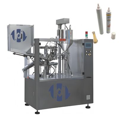 Máquina automática de preenchimento e vedação de tubos de pasta de dentes laminada de alta velocidade
