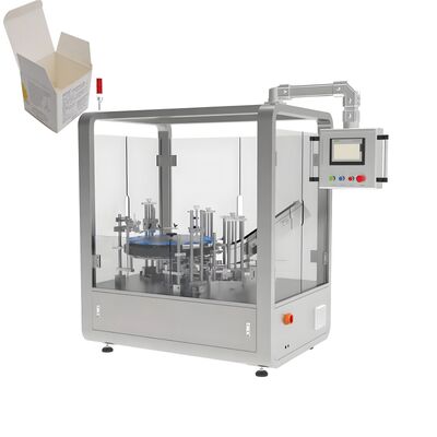 Máquina de carregamento de caixas de tipo rotativo vertical multifuncional